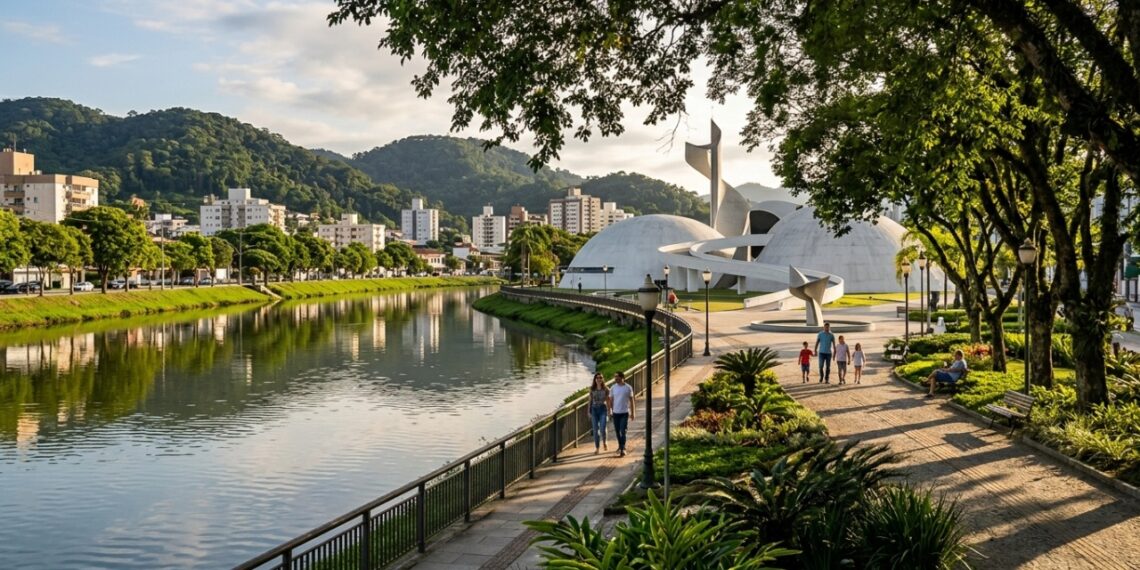 A cidade mais segura do Brasil fica no Vale Europeu e ompressiona com qualidade de vida excepcional