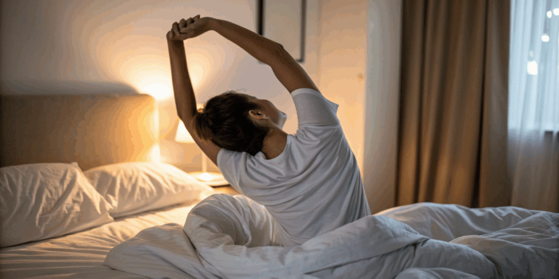 Alongar as costas antes de dormir pode melhorar o sono e aliviar tensões do dia