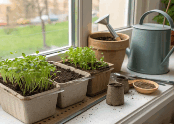 Rúcula em vaso: 5 cuidados simples para colher folhas frescas quase toda semana