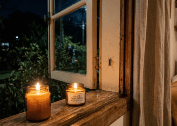 A forma mais simples de afastar mosquitos do quarto à noite é acender essa combinação natural perto da janela uma vez por noite