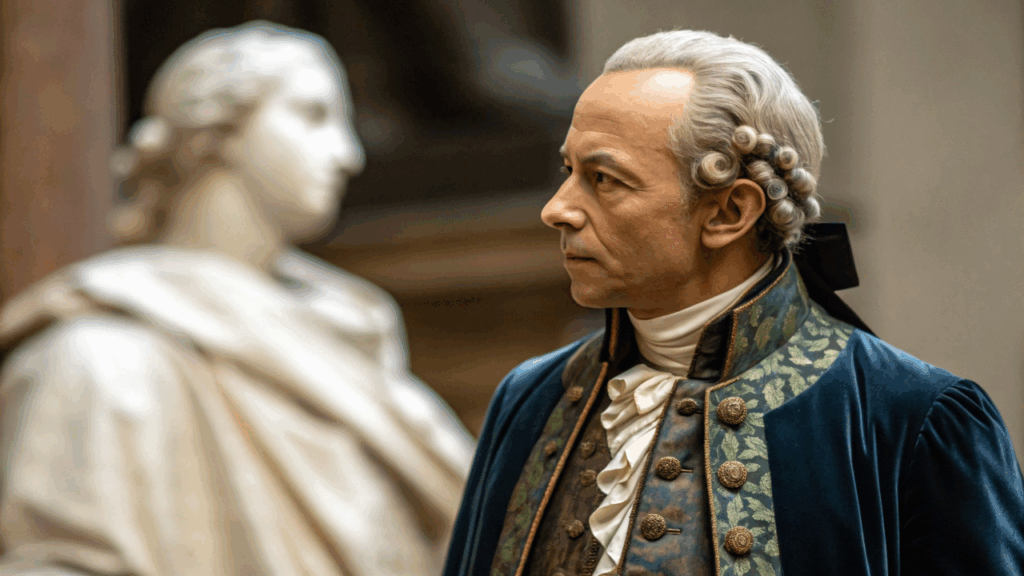 Immanuel Kant, pensador e moralista: “A dignidade humana reside na capacidade de escolher o bem.”