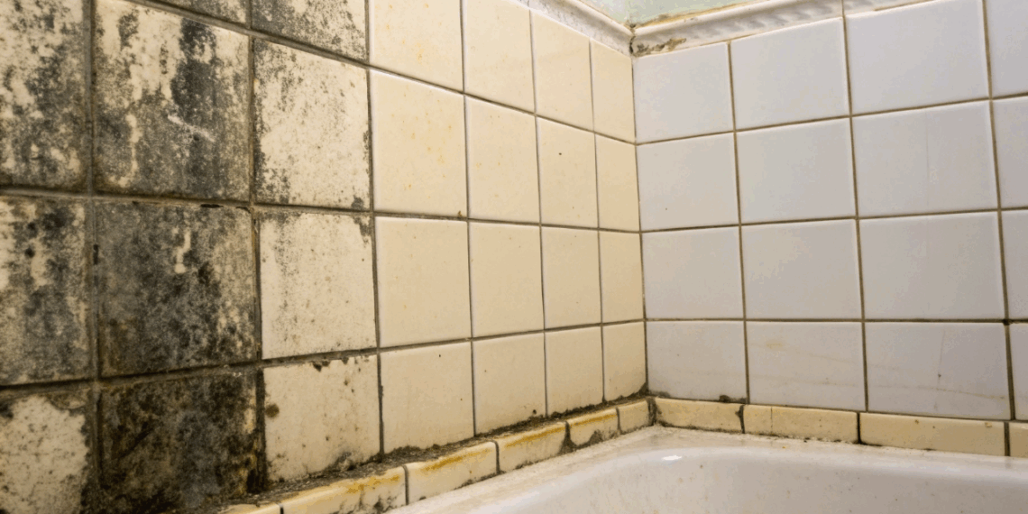 Perigo silencioso como o vapor pós-banho favorece manchas e mofo no seu banheiro