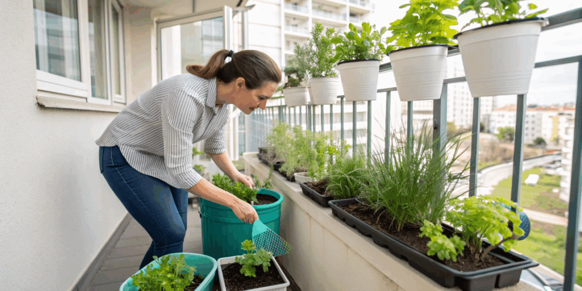 Como plantar temperos em casa mesmo sem quintal e colher folhas frescas o ano todo