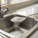 Por que jogar sal no ralo da pia antes de dormir resolve um problema comum na sua cozinha