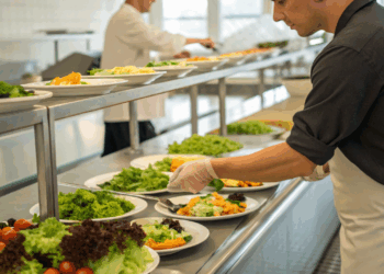 Para ter mais energia no trabalho, veja como montar um prato saudável e nutritivo no almoço