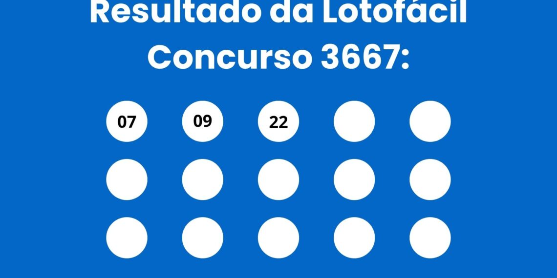 Resultado da Lotofácil: veja números e ganhadores do concurso 3667 (quarta, 22/04) e como resgatar