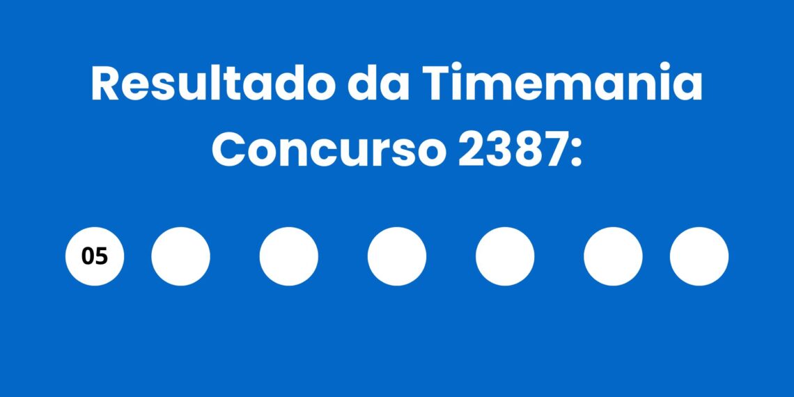 Resultado da Timemania: veja números e ganhadores do concurso 2387 (terça, 05/05) e como resgatar