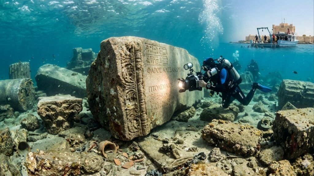 Arqueólogos encontram o maior tesouro da humanidade: recuperam uma das 7 maravilhas do mundo do fundo do mar