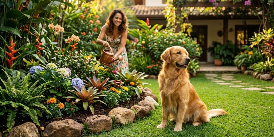 Como evitar que seu cachorro cave a terra do jardim em menos de um minuto: truque caseiro eficaz espalhando pimenta-do-reino moída
