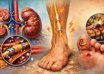 Perigo silencioso no sangue: como a diabetes tipo 2 compromete rins, nervos e até a cicatrização sem sintomas claros
