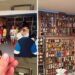 Minha mãe coleciona miniaturas há 50 anos. Elas tomaram conta do nosso porão de 90m²