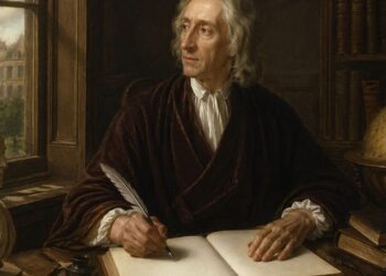 John Locke, teórico da liberdade e da mente: “A mente é como uma tábula rasa.”
