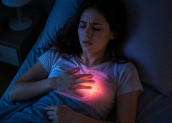 Deitou para descansar e o coração disparou? Entenda por que isso acontece à noite