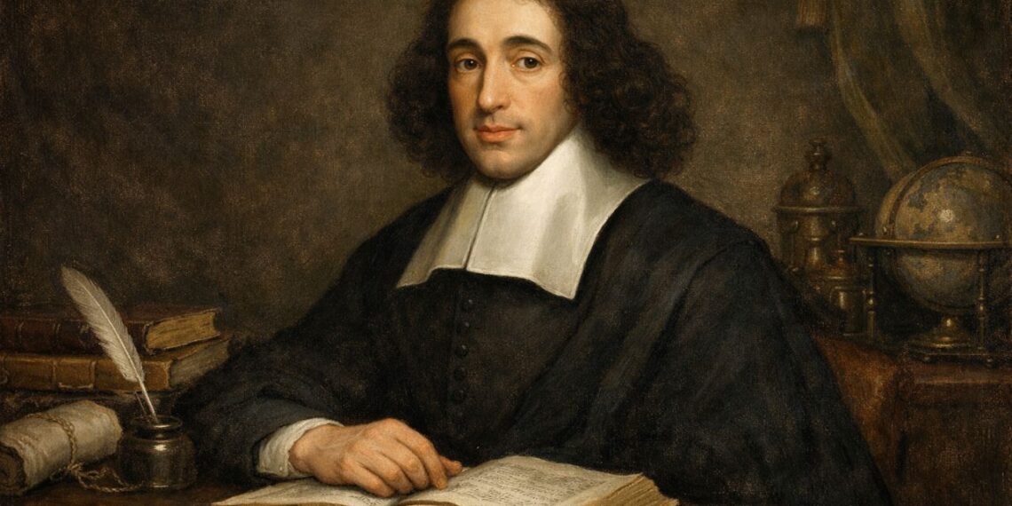 Baruch Spinoza, filósofo holandês racionalista (1632–1677): "O homem não é um império dentro de um império."