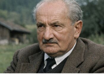 Martin Heidegger, filósofo existencial e fenomenológico: "A linguagem é a casa do ser."