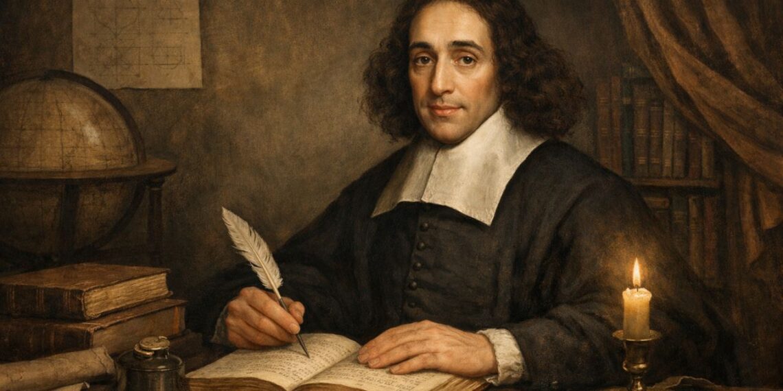 Baruch Spinoza, racionalista e pensador ético: "Não rir, não lamentar, não odiar, mas compreender."