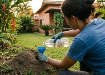 Como eliminar formigueiros no jardim em menos de um minuto: truque caseiro eficaz usando apenas vinagre e detergente