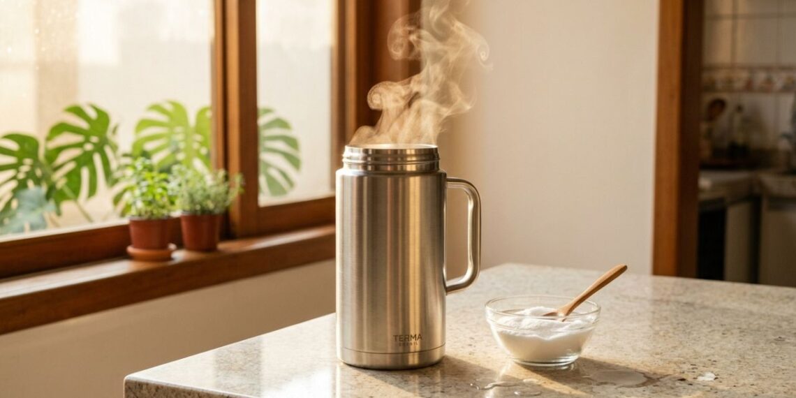 Como limpar a garrafa térmica com gosto de café velho: veja como deixá-la sem odores e pronta para água quente