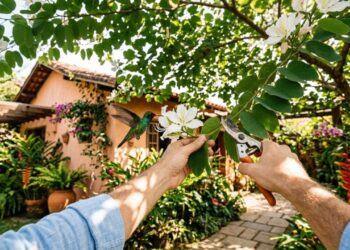 A árvore que virou a favorita em pequenos jardins porque além de atrair beija-flores, não cresce demais e preserva o encanamento