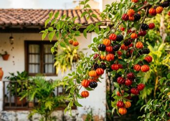 A fruta azedinha que marcou a infância dos nossos pais e pode ser plantada no canto do muro sem estourar o piso