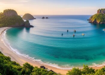 A praia brasileira eleita uma das mais limpas do mundo, com águas cristalinas e infraestrutura de primeira