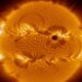 NASA identificou mancha escura no Sol com 4 vezes o tamanho da Terra e descobriu que o fenômeno pode resultar em erupção solar