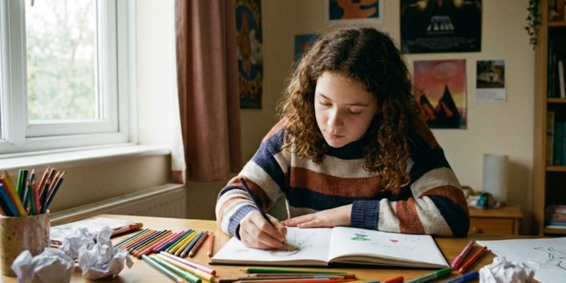 Estudos revelam que crianças que desenham com frequência desenvolvem uma poderosa habilidade cerebral