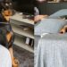 Ao sentir presença desconhecida em casa, doberman assume postura protetora ao lado da criança