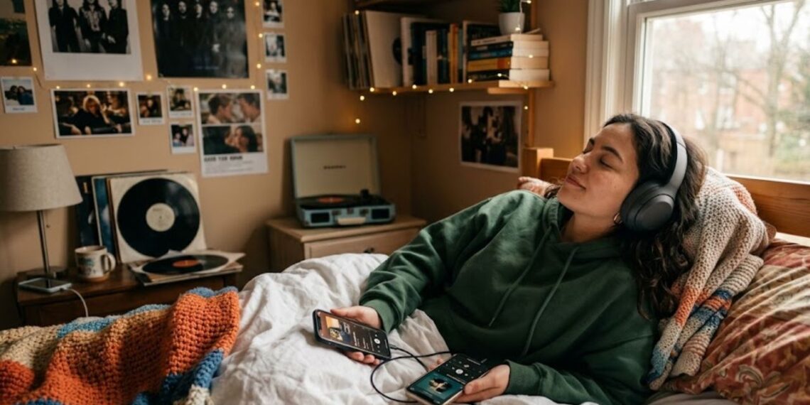 O hábito de ouvir a mesma música várias vezes pode ser um sinal de que sua mente está tentando regular emoções internas