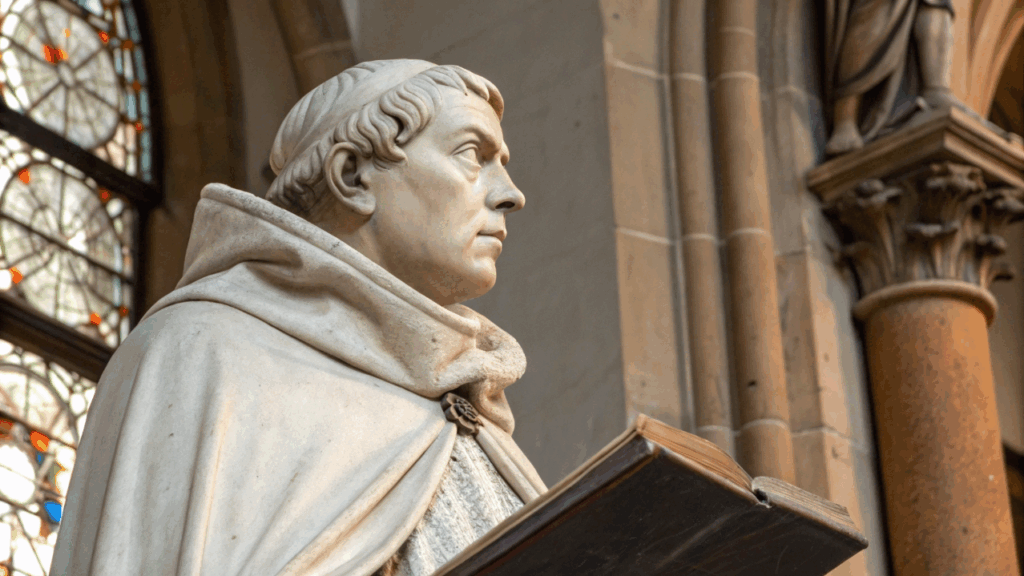 Tomás de Aquino, teólogo escolástico e doutor da Igreja: "Para aqueles que têm fé, nenhuma explicação é necessária; para aqueles sem fé, nenhuma explicação é possível."