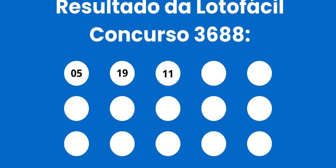 Resultado da Lotofácil: veja números e ganhadores do concurso 3688 (segunda,18/05) e como resgatar