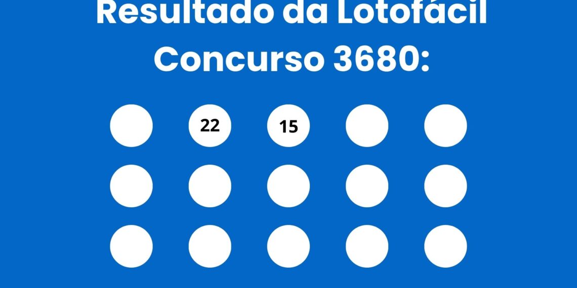 Resultado da Lotofácil: veja números e ganhadores do concurso 3680 (sexta, 08/05) e como resgatar