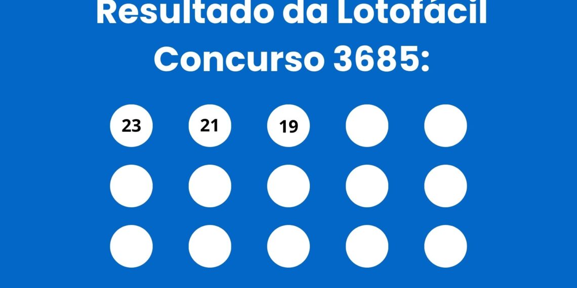 Resultado da Lotofácil: veja números e ganhadores do concurso 3685 (quinta,14/05) e como resgatar