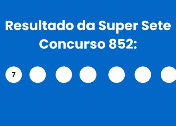 Resultado da Super Sete: veja números e ganhadores do concurso 852 (quarta, 27/05) e como resgatar