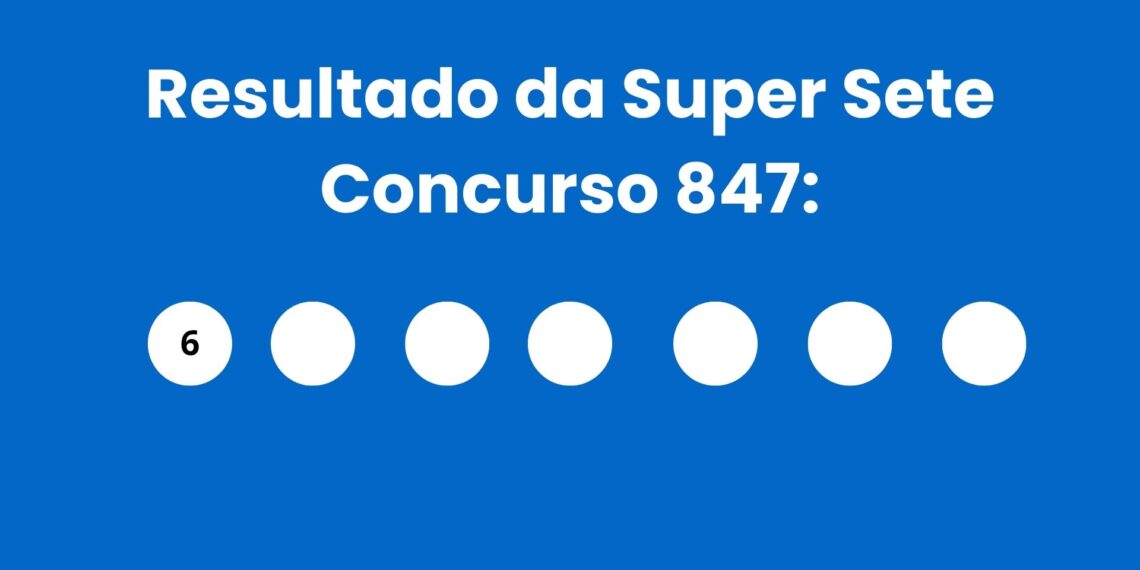 Resultado da Super Sete: veja números e ganhadores do concurso 847 (sexta, 15/05) e como resgatar