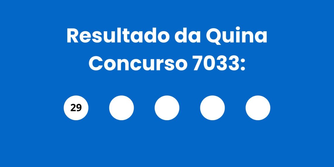 Resultado da Quina: veja números e ganhadores do concurso 7033 (sábado,23/05) e como resgatar