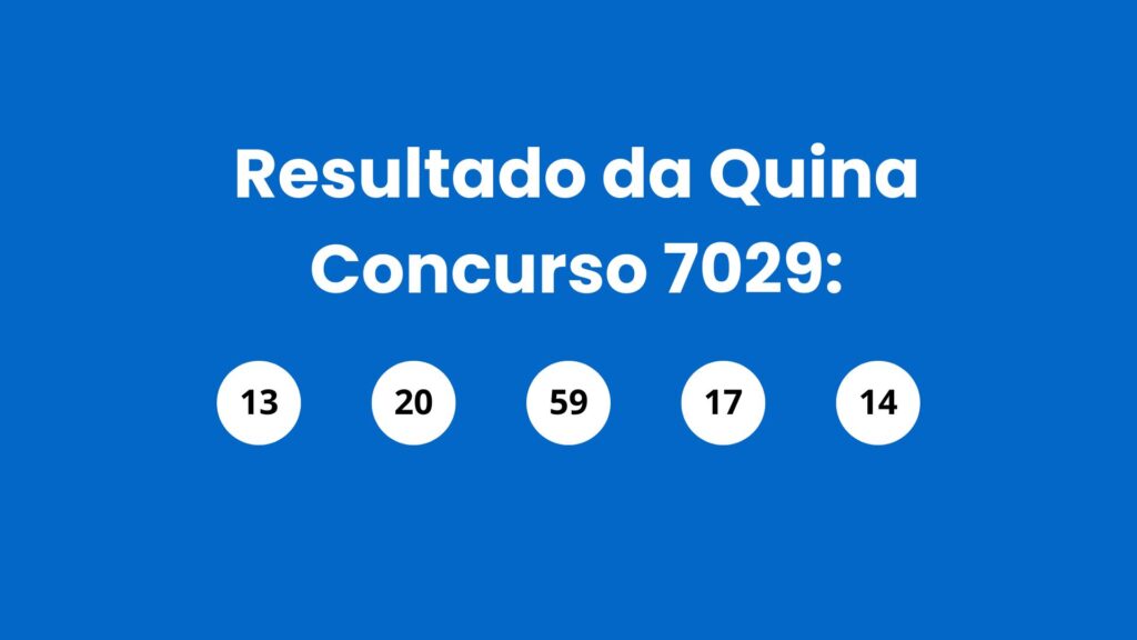 Resultado da Quina: veja números e ganhadores do concurso 7029 (terça,19/05) e como resgatar
