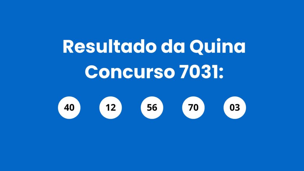 Resultado da Quina: veja números e ganhadores do concurso 7031 (quinta,21/05) e como resgatar