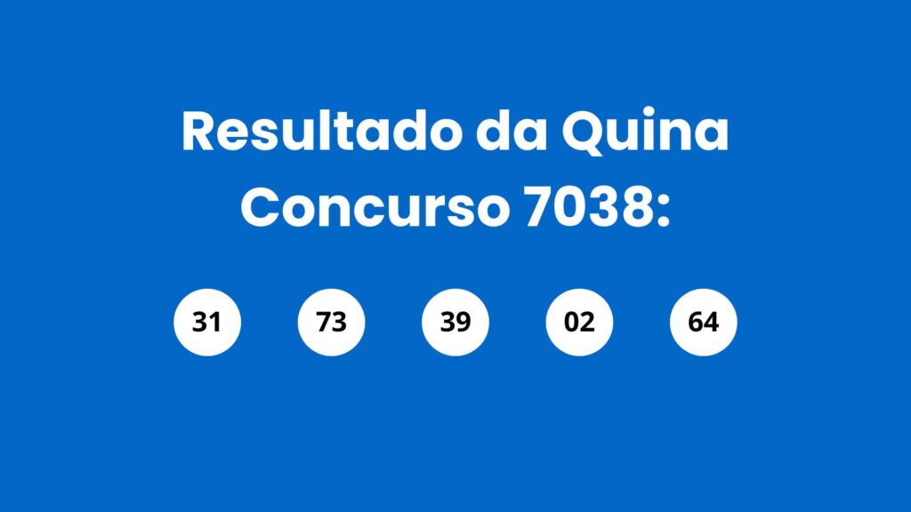 Resultado da Quina: veja números e ganhadores do concurso 7038 (sexta,29/05) e como resgatar