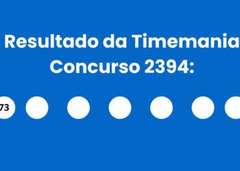 Resultado da Timemania: veja números e ganhadores do concurso 2394 (quinta,21/05) e como resgatar