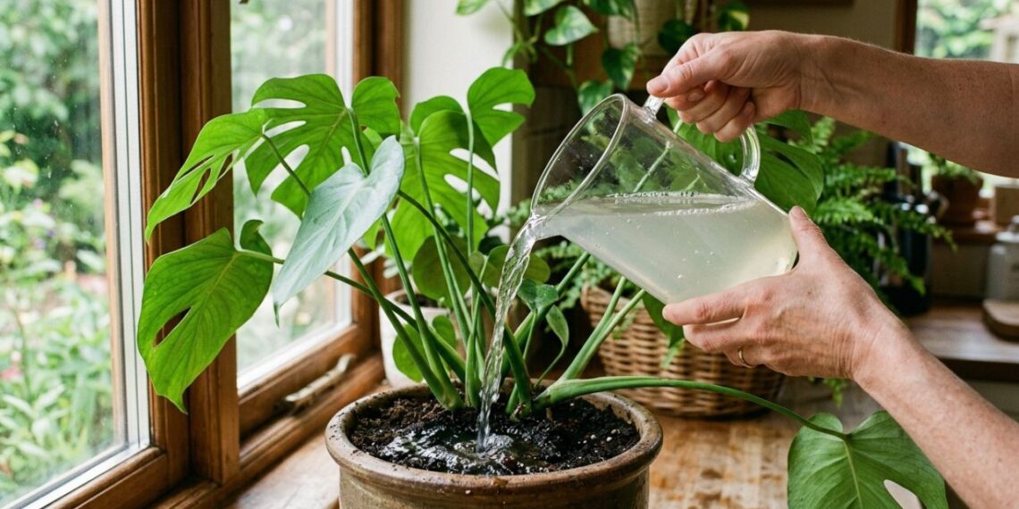 A mistura caseira com água de cozimento de legumes que deixa o solo mais fértil e ajuda as plantas a crescerem melhor