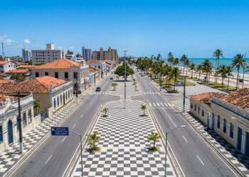 A cidade que lidera em qualidade de vida no Nordeste foi desenhada com ruas em formato de xadrez desde 1855