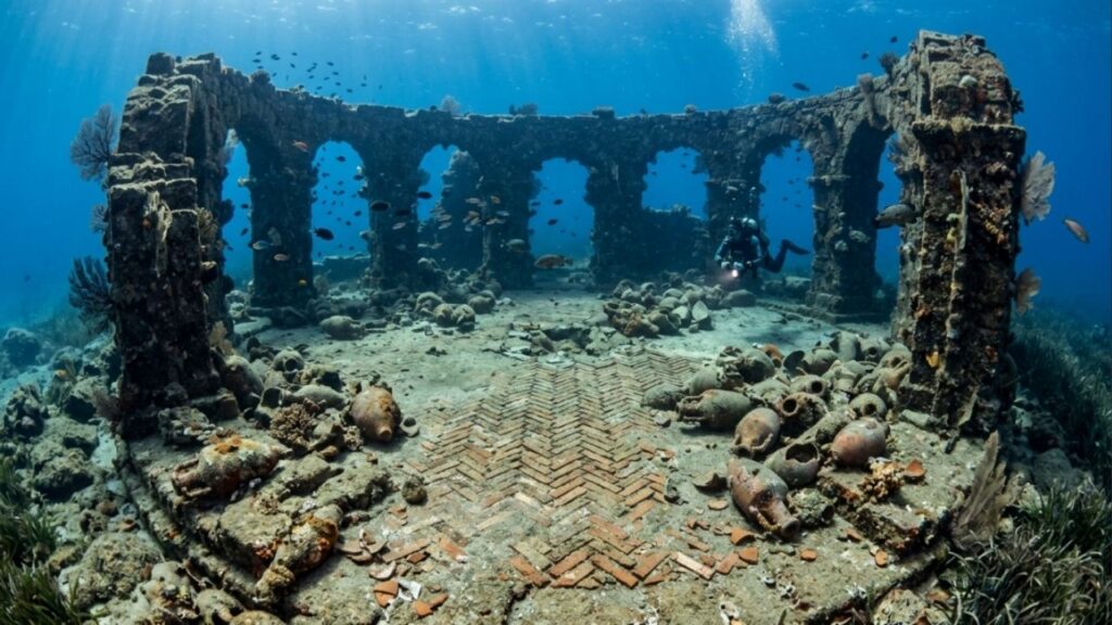 Arqueólogos descobrem cidade submersa com mais de 3 mil anos