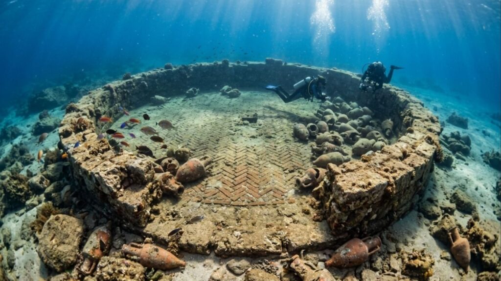 Arqueólogos descobrem cidade submersa com mais de 3 mil anos