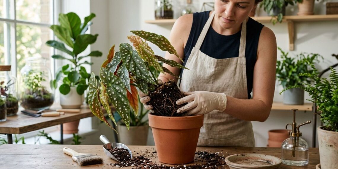 Por que a begônia fica com o caule mole e tomba e como salvar a planta rapidamente: faça este transplante de emergência