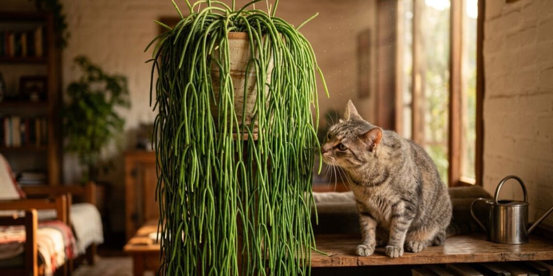 O cacto liso e sem espinhos que virou o favorito de ambientes internos com pets porque não machuca, suporta a meia-sombra e sobrevive a semanas de esquecimento