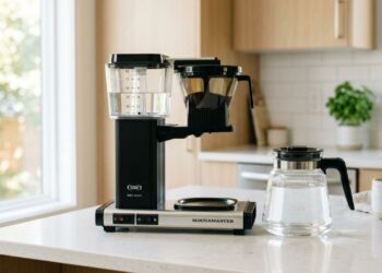 Fazer a cafeteira elétrica passar um ciclo completo usando apenas água e vinagre de álcool mensalmente: para que serve e por que recomendam