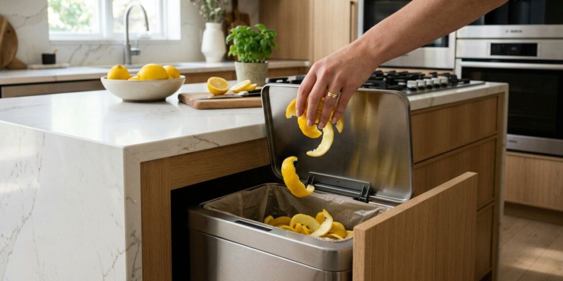 Colocar cascas de limão na lixeira da cozinha: para que serve e por que recomendam