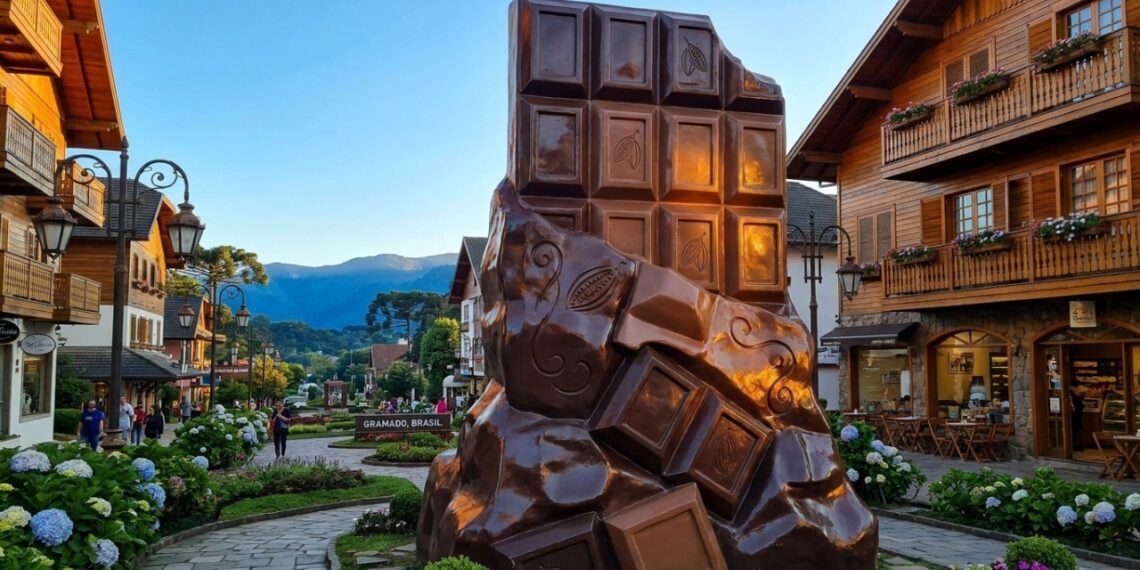 A Europa brasileira que recebeu 7,9 milhões de turistas em 2025 e é a única cidade do país com título federal de chocolate