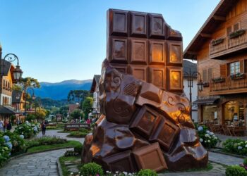 A Europa brasileira que recebeu 7,9 milhões de turistas em 2025 e é a única cidade do país com título federal de chocolate